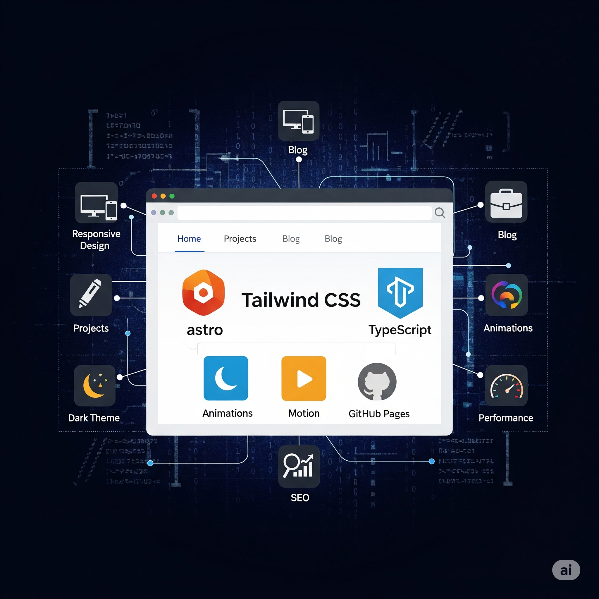 Portfolio Tech Stack & Features
